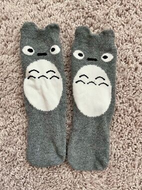 Infant Knee-High Totoro Socks
